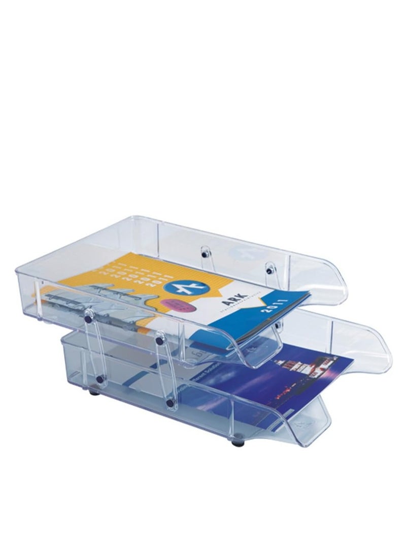 Ark 2-Tier Sliding Desk Tray