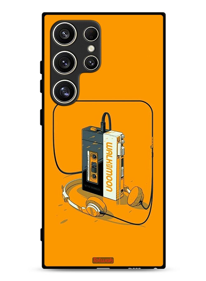 Tolwak Samsung Galaxy S24 Ultra 5G Protective Case Cover Walk The Moon - Image 1