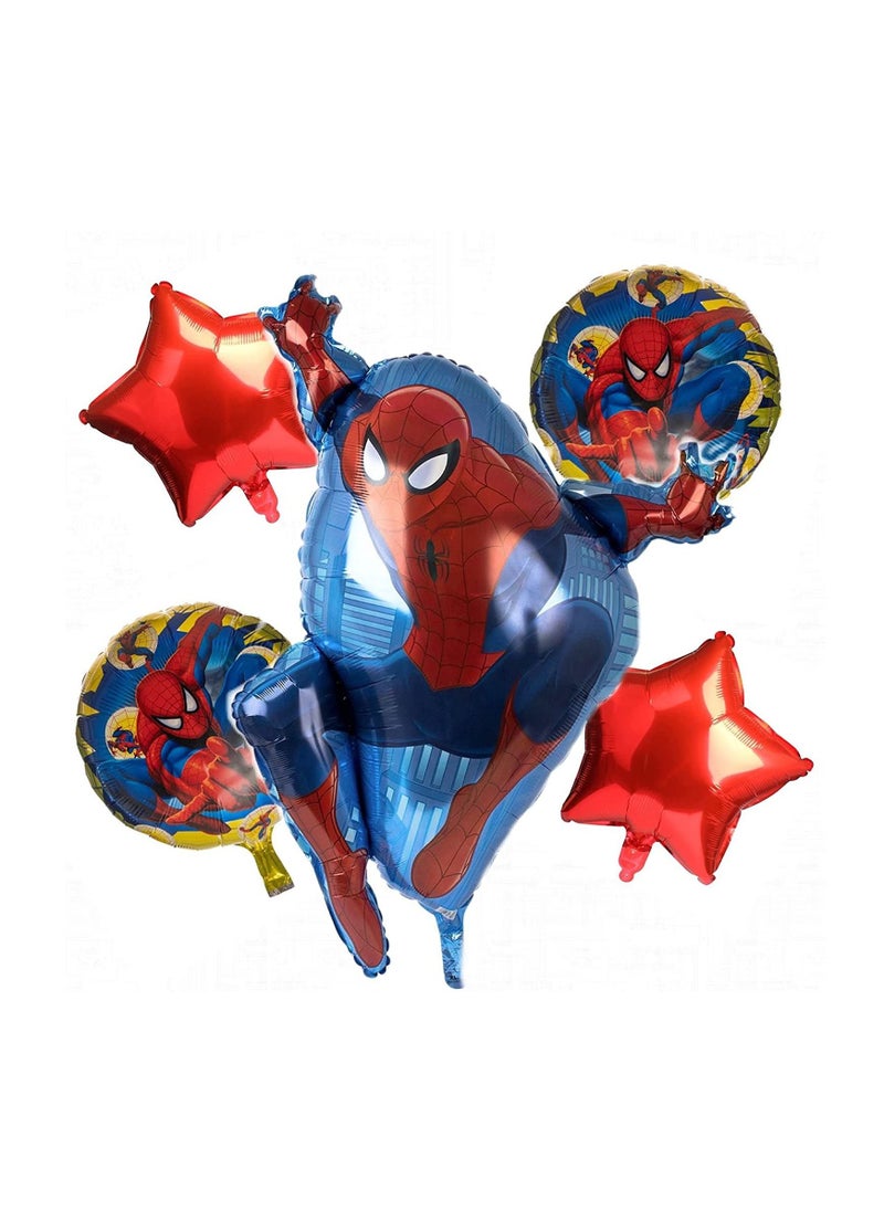 5-Piece Spiderman Foil Balloons - pzsku/Z518E421BB695119312A7Z/45/_/1630062433/384c2b4a-1424-463e-b629-ae604abf9c7a