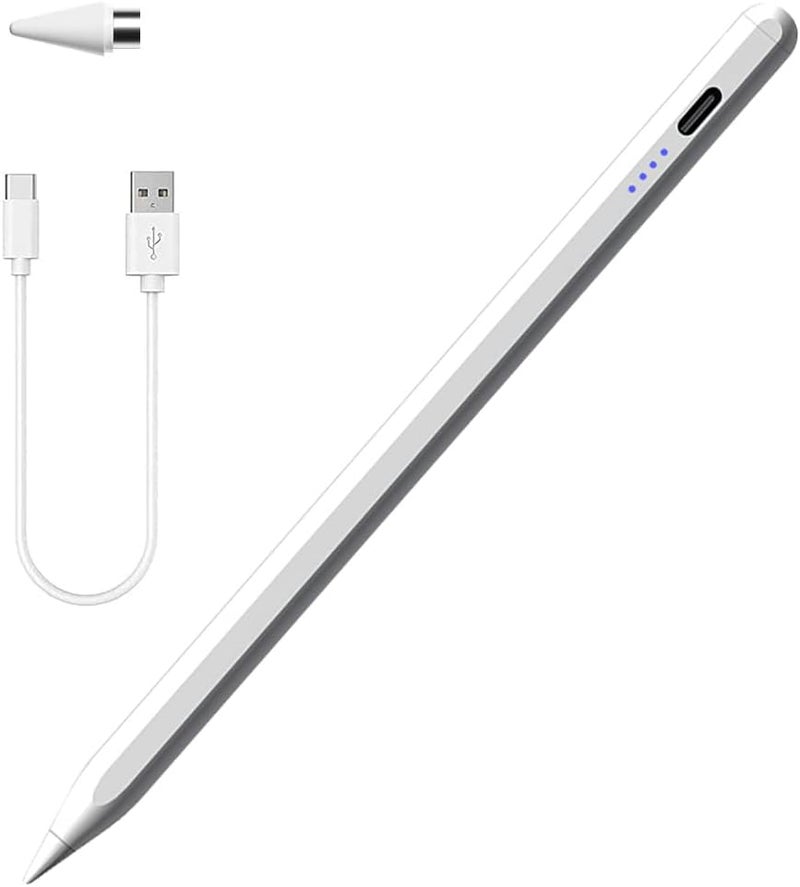 ULHYC قلم لمس عالمي مع مغناطيس لأجهزة أندرويد و iOS و Windows و iPad و Apple Pencil و هواوي ولينوفو وسامسونج والهواتف والأجهزة اللوحية (عالمي) - Image 1