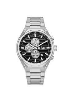 Lee Cooper Men's Watch, Multi Function Display and Metal Strap - LC08026.350, Black  - Image 1