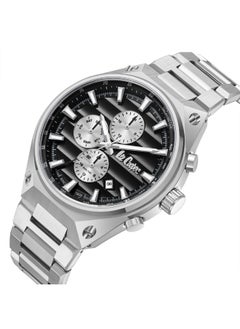 Lee Cooper Men's Watch, Multi Function Display and Metal Strap - LC08026.350, Black  - Image 2
