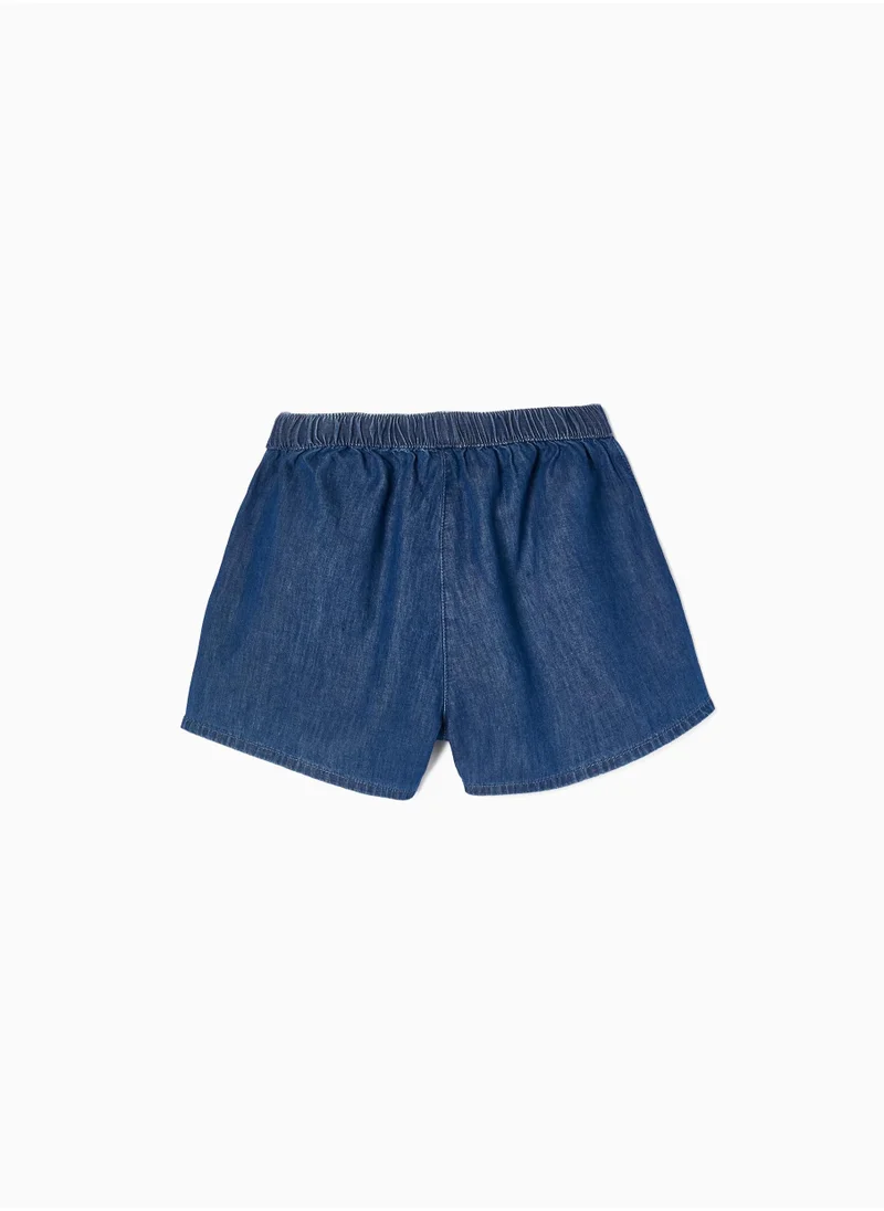 Zippy Zippy Cotton Denim Shorts For Girls
