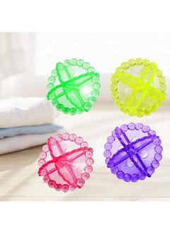 Gopinath Autolink Gopinath Autolink Washing Machine Cleaning Hair Removal Stains Clothes Washing Ball Multi Color4 pcs  - Image 1