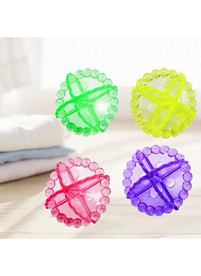 Gopinath Autolink Gopinath Autolink Washing Machine Cleaning Hair Removal Stains Clothes Washing Ball Multi Color4 pcs  - Image 1