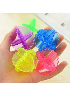 Gopinath Autolink Gopinath Autolink Washing Machine Cleaning Hair Removal Stains Clothes Washing Ball Multi Color4 pcs  - Image 4