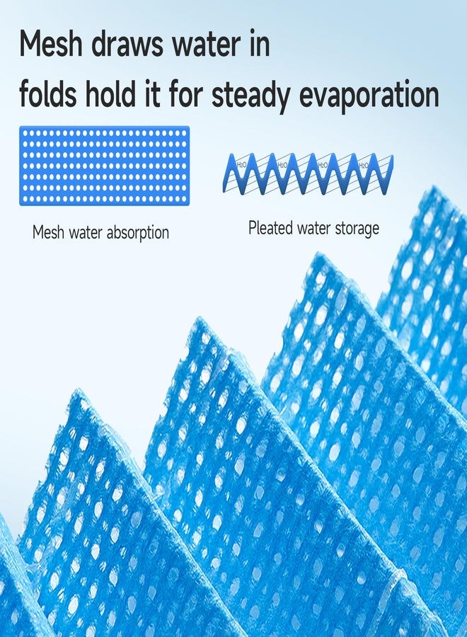 Harebery Upgrade Humidifier Replacement Filter Compatible with Canopy Bedside and Nursery Humidifier, Blue Spunlace Nonwoven Washable Filter, 4-Pack - Image 5