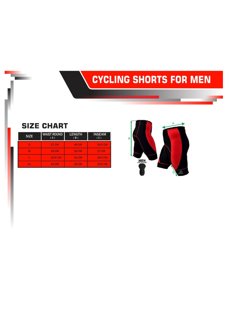 Spall Men'S Padded Bike Shorts Cycling Shorts 3D Padding Mountain Biking Bicycle Riding - Image 2