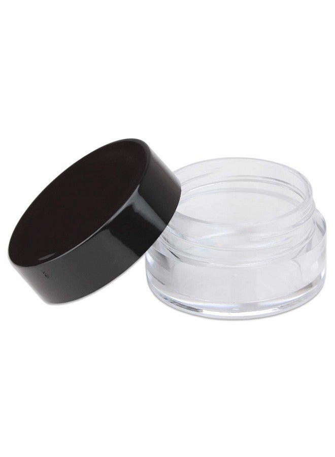 Beauticom 50 Jarsbeauticom Highgraded 5 Grams5 Ml Bpa Free Thick Clear Acrylic 100% No Leak Plastic Empty Containers With Black Lid For Cosmetic Lip Balm Beads Creams Lotion Liquids Sample Travel - Image 3