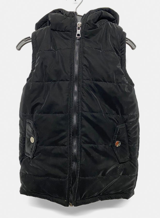 gillet long double face