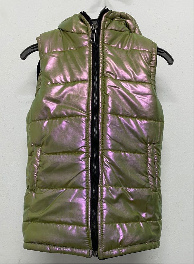 gillet long double face
