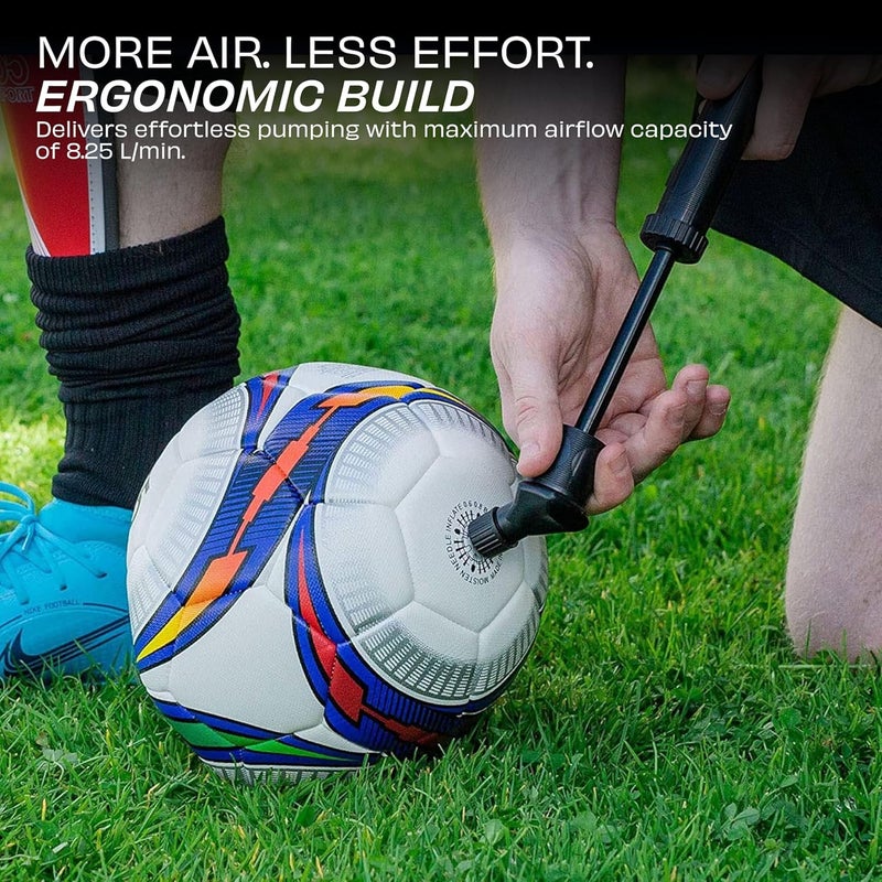 Nivia Double Action Ball Pump - Black - Image 4