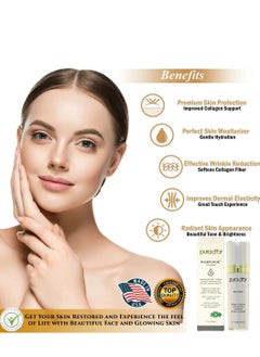 Pura d'or PURA D'OR Sharp Look Eye Cream (1.7oz) Youth-Enhancing Eye Cream For Firm Lift and Reduced Appearance of Wrinkles and Fine Lines, Puffiness and Under Eye Bags With 24K Gold  - Image 3