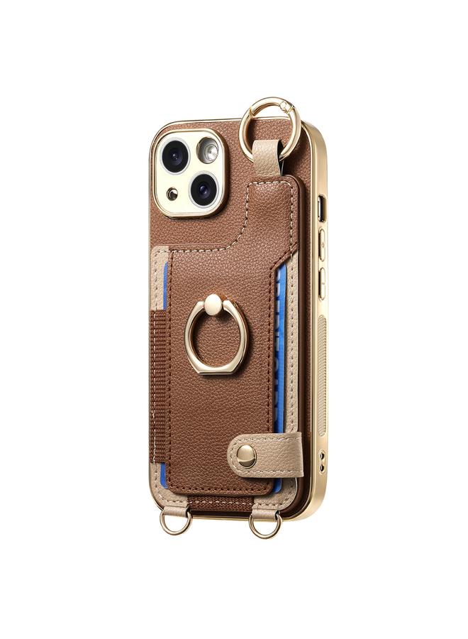 S-TOP Case For iPhone 11 Pro Max Fashion Ring Card Bag Phone Case with Hang Loop - Image 2