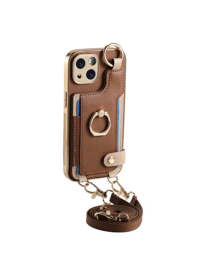 S-TOP Case For iPhone 11 Pro Max Fashion Ring Card Bag Phone Case with Hang Loop - Image 3