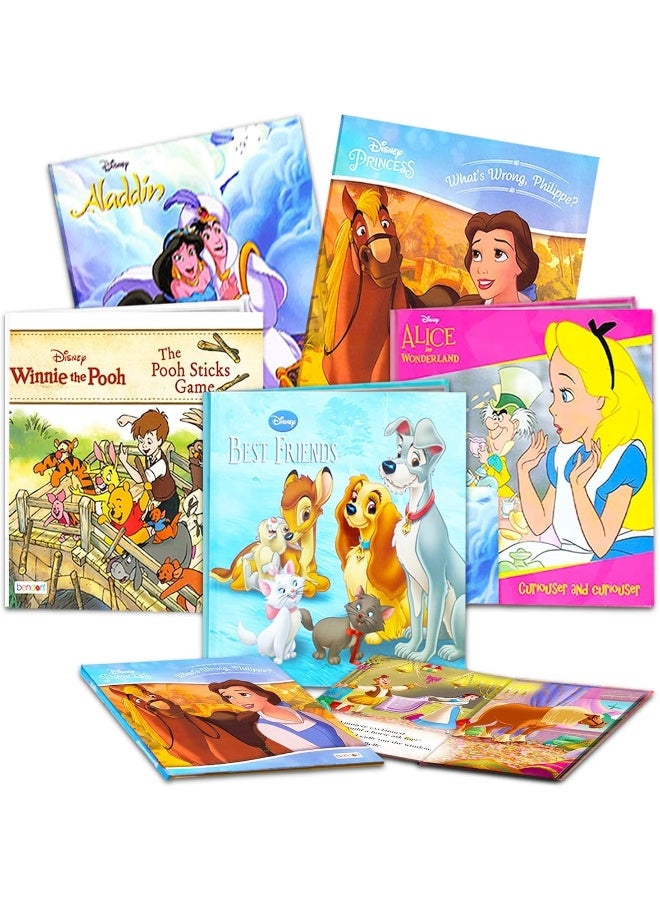 Disney FROZEN مجموعة كتب ديزني فروزن للأميرات ~ 7 حزمة من الكتب للأميرات للأطفال الصغار - Image 3