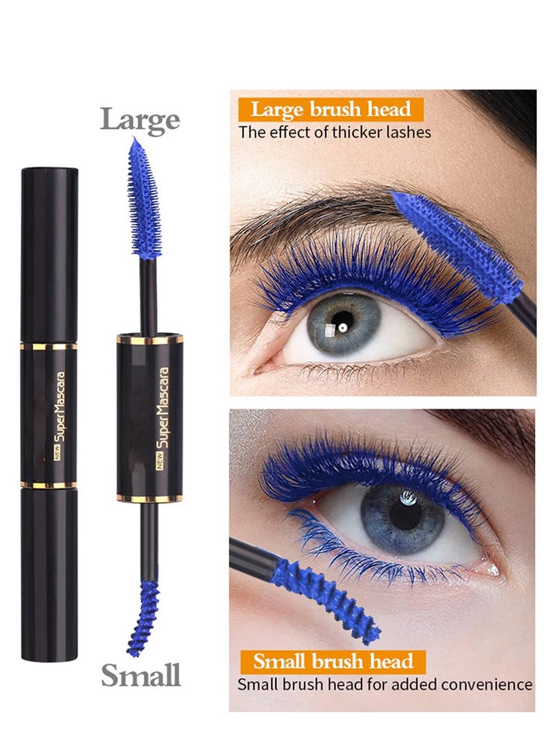 5 Color Waterproof Mascara Set, Long Lasting, Volumizing and Curling Eyelash Makeup for a False Lash Effect, 0.2 fl oz Each - Image 5