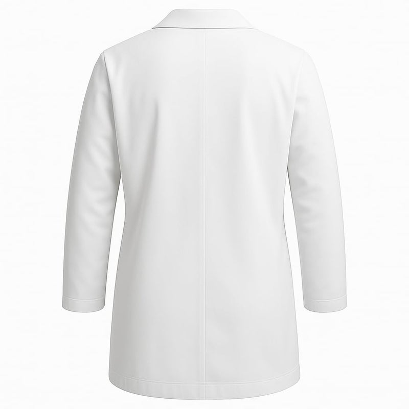 WeaveAura Unisex Drill Cotton Lab Coat for School and College Students | Apron | Durable | Breathable | Lightweight | 3 pocket | Full sleeves - Image 2