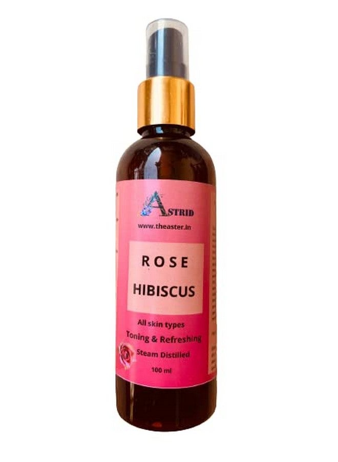 Astrid Rose and Hibiscus Mist, Pure floral water, Toner & refreshing mist, No Parabens and sulphate - Image 1