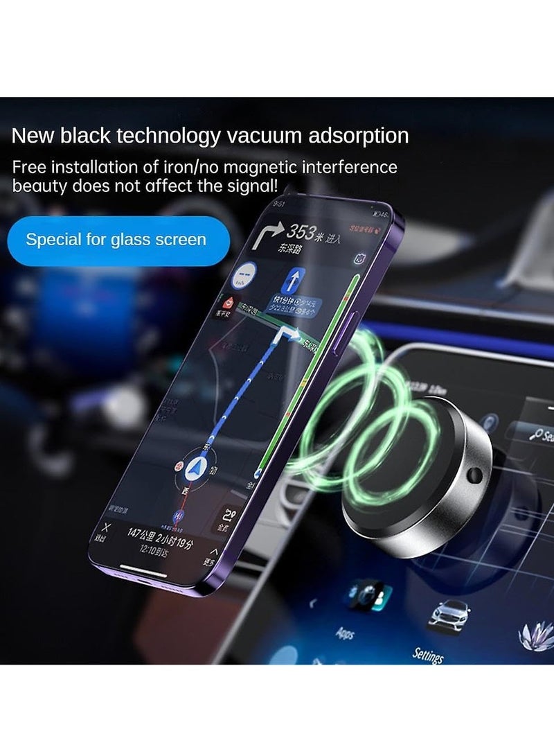 ELTRAZONE Smart Vacuum Suction Phone Holder Type-C – Intelligent Magnetic Car Mount with Universal Adsorption, Stable Vacuum Suction Bracket for All Smartphones - Image 3