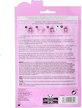 Oh K Under Eye Masks Fine Line Smoothing Reduces Wrinkles 7 Pairs With Added Bakuchiol Vegan and Cruelty Free 26g - Image 2