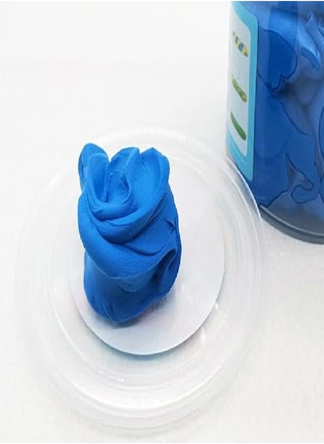 DIY Crafts 150g Ultra-light Clay Barreled Children's Manual Intellectual, Relief Soft Color Clay DIY Children's Education and Learning Toys (Navy Blue)  - Image 2