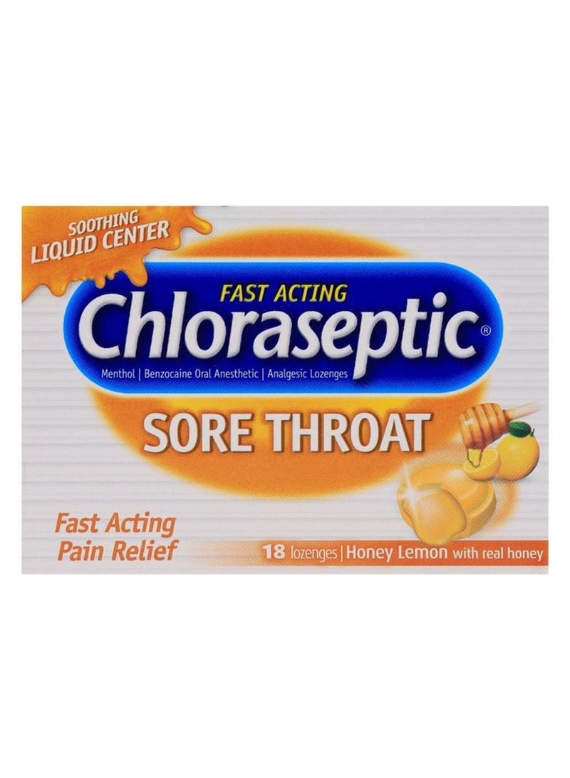Chloraseptic Lozenges Honey And Lemon - Image 1