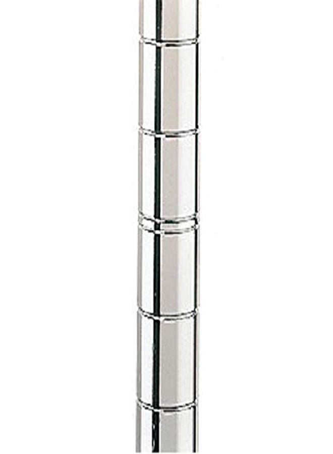 KPS Commercial Chrome Wire Shelf Shelving Posts 74" - 4 Posts - Image 1