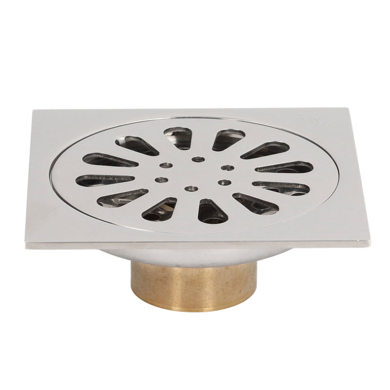 Deodorant Floor Drain Electroplating Copper Stainless Steel Insect Prevention Fast Drainage for Bathroom Washing Machine - Image 3