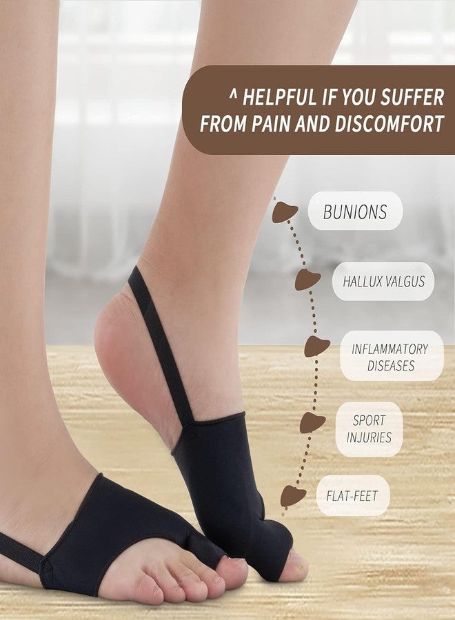 sundpik 2PCS Bunion Corrector for Women & Men Big Toe Straightener-Bunions Correction Women & Men-Bunion Splint-Bunion Pads for Bunion Relief-Hallux Valgus Pain Relief ,Comfortable & Breathable for Day/Night - Image 3