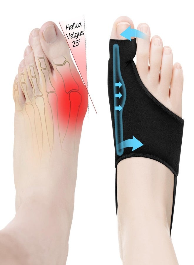 sundpik 2PCS Bunion Corrector for Women & Men Big Toe Straightener-Bunions Correction Women & Men-Bunion Splint-Bunion Pads for Bunion Relief-Hallux Valgus Pain Relief ,Comfortable & Breathable for Day/Night - Image 1