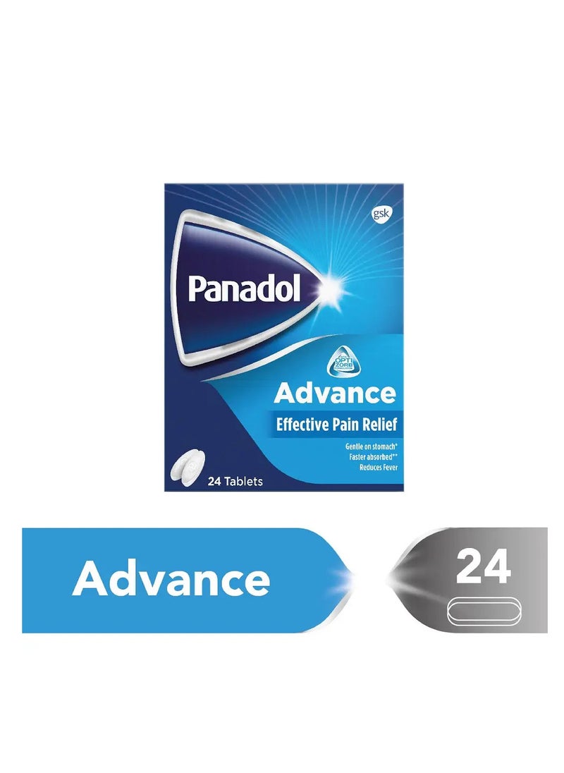 Panadol Pack Of 2 Advance 500 Tablets 24  - Image 2