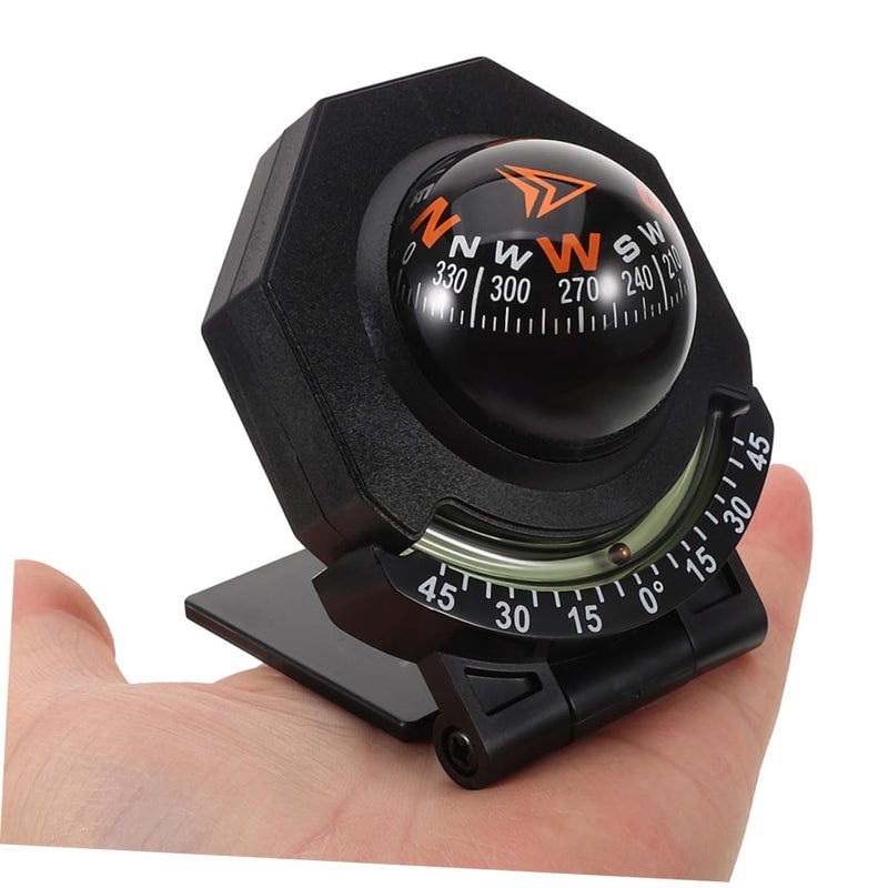 2Pcs Car Compass Dashboard Mount with Inclinometer High Accuracy Navigation for Auto and Boat - Image 4