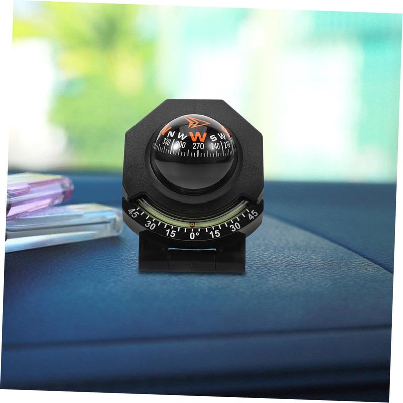 2Pcs Car Compass Dashboard Mount with Inclinometer High Accuracy Navigation for Auto and Boat - Image 5