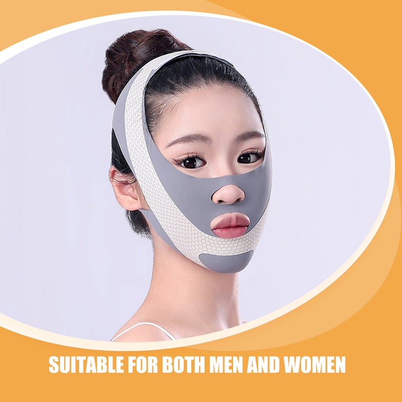 2pcs V-Shaped Sculpting Lift Shaping Jaw Contours Line Artifact Double Chin Device for Men Women - Image 3