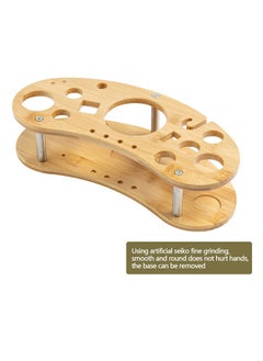 Yolu 19 Piece Stainless Steel Cocktail Shaker Set with Stylish Bamboo Stand  - Image 3