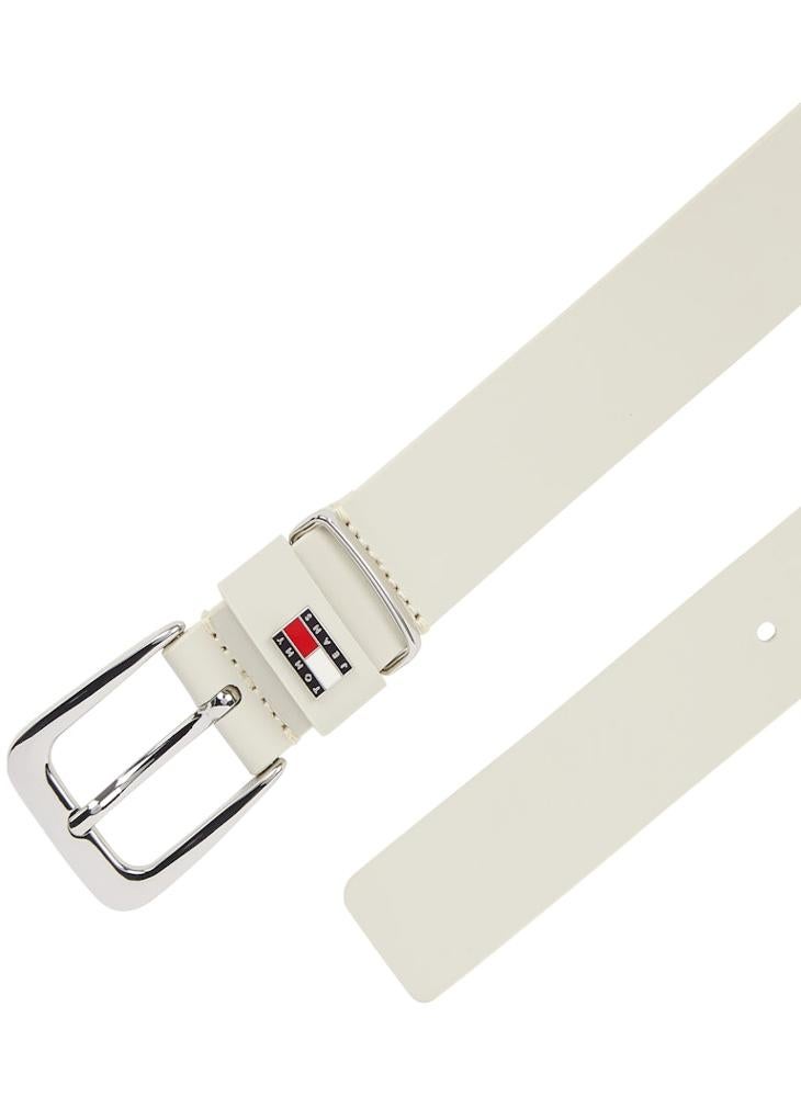 TOMMY JEANS Logo Detail Allocated Buckle Hole Belt  - Image 3