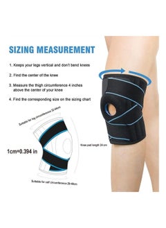 Y&D Knee Brace, Support Brace with Side Stabilizers and Open-Patella Gel Pad Design for Men Women Pain Relief, Arthritis, Meniscus Tear, Injury Recovery  - Image 3