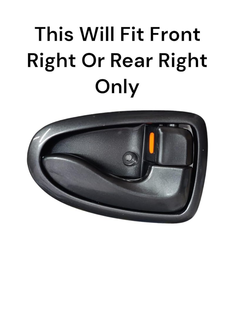 Auto-Ex Inner Inside Interior Door Handle Lock RC Lever Compatible/Replacement for Hyundai Accent (1999 to 2012)/ Accent Viva (1999 to 2012) Right Hand or Driver Side - Image 2