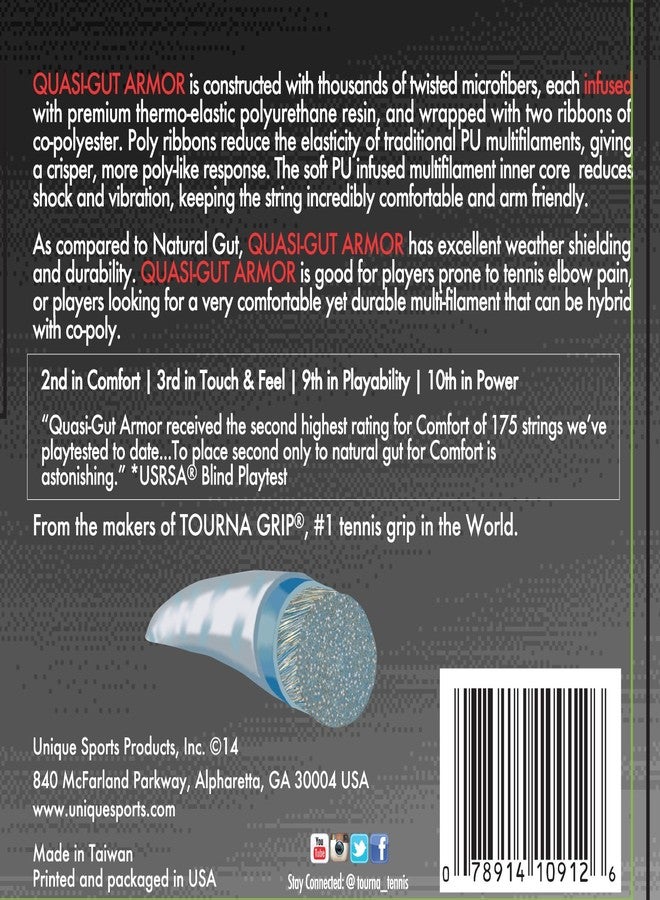 Tourna unisex 16g reel Tourna Quasi Gut Armor, Blue, 16 gauge US - Image 2