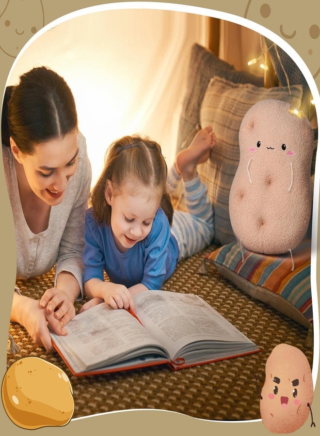 Marble Empire Potato Pillow Plush Toy Kawaii Stuffed Food Plushie Soft Decorative Throw Pillows 15.7" - Image 5