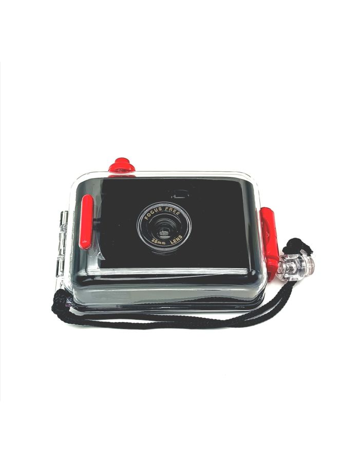 Source Manufacturer 135 Retro Film Film Fool Underwater Waterproof Diving Non-polaroid Camera Customization *made In Stock-Color:Black Red Shell  - Image 5