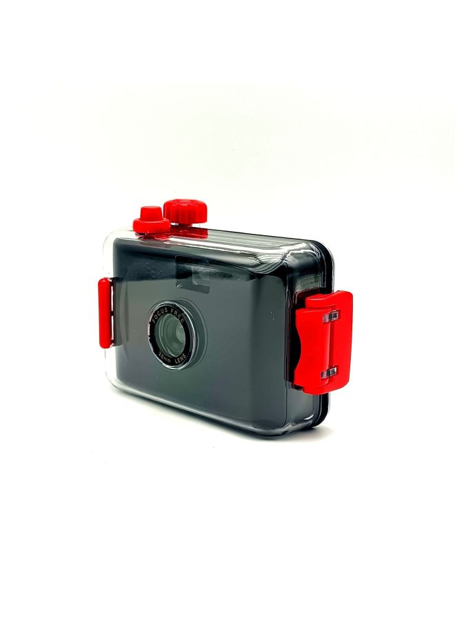 Source Manufacturer 135 Retro Film Film Fool Underwater Waterproof Diving Non-polaroid Camera Customization *made In Stock-Color:Black Red Shell  - Image 2