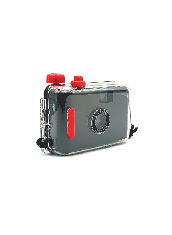 Source Manufacturer 135 Retro Film Film Fool Underwater Waterproof Diving Non-polaroid Camera Customization *made In Stock-Color:Black Red Shell  - Image 4