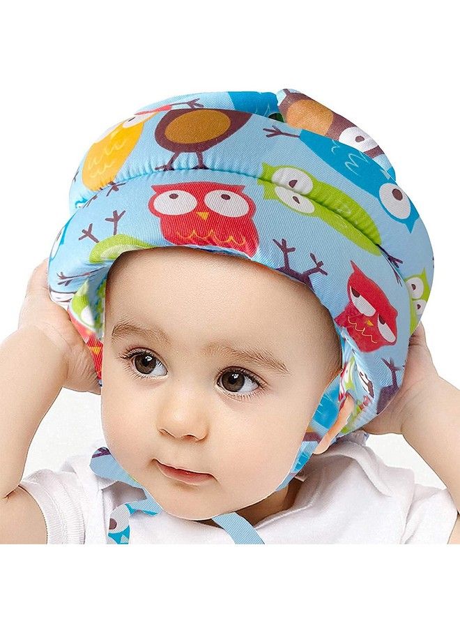 Snowie Soft Baby Head Protector Adjustable Size Baby Learn To Walk Or Run Soft Safety Helmet Infant Anti Fall Anti Collisionfor Baby Months~5 Years Old (Blue) - Image 4