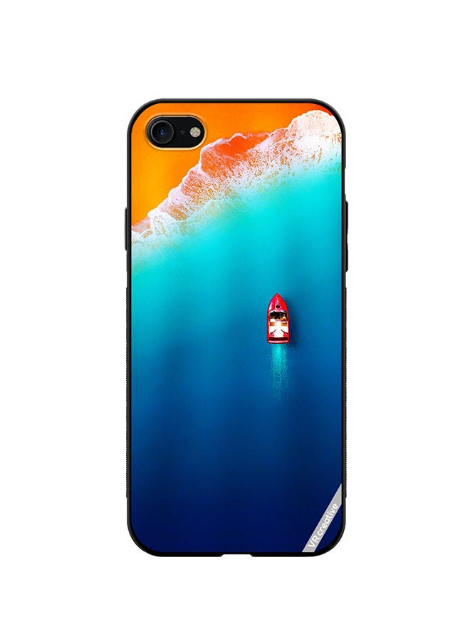 VR CREATIVE Protective Case Cover For Apple iPhone 7/8/SE 2020 Girl In Butterfly Dress Design Multicolour  - Image 1