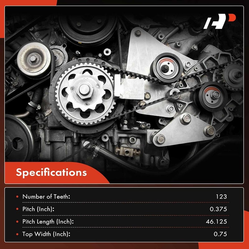 A-Premium Engine Timing Belt for Hyundai and Mitsubishi - Image 2