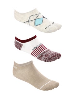 White Rabbit Slip On Patterned Ankle Socks