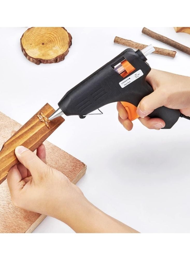 Electric Hot Glue Gun with Trigger and Stand – High Temp Craft Adhesive Tool - Image 3