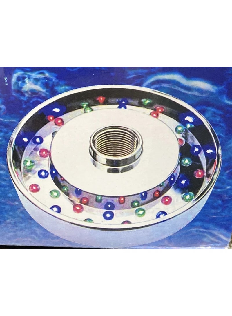 فوهة مصباح نافورة LED 11 وات - حلقة إضاءة LED RGB مقاومة للماء للاستخدام الخارجي - Image 5